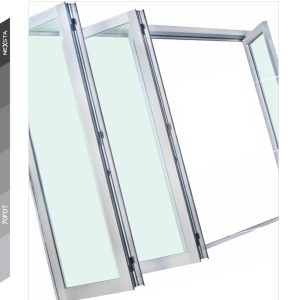 Mẩu cửa xếp trượt